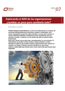 Adn organizaciones
